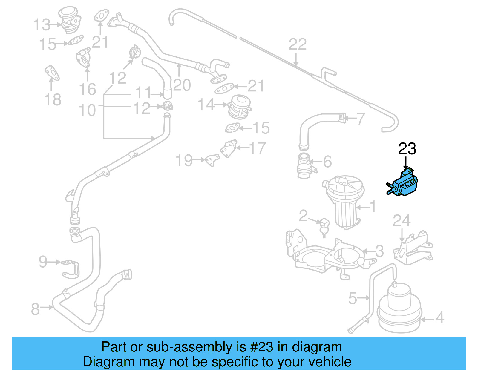 Vacuum Regulator 077-906-283-E - View 5