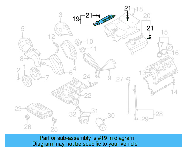 Trim Cover 078-103-936-J - View 2