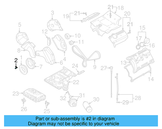 Vibration Damper Bolt 078-105-229-D - View 19