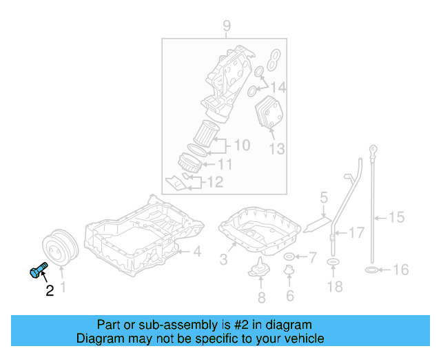 Vibration Damper Bolt 078-105-229-D - View 17