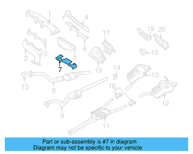 Heat Shield 078-253-009-B - View 4