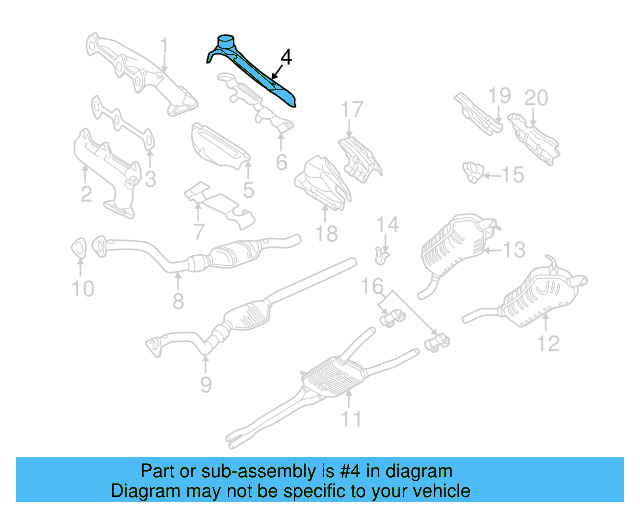 Heat Shield 078-253-036-D - View 2