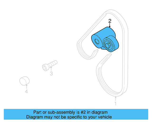 Belt Tensioner 078-903-133-AB - View 2