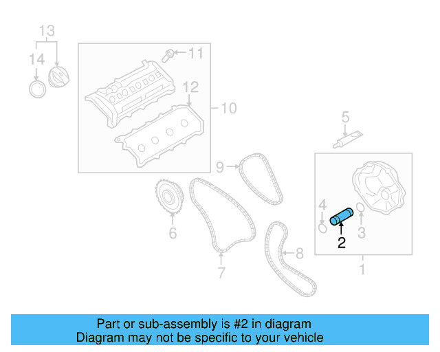 Water Inlet Tube 079-121-071-DA - View 4