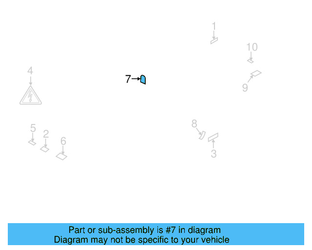 Info Label 7L0-010-872-L