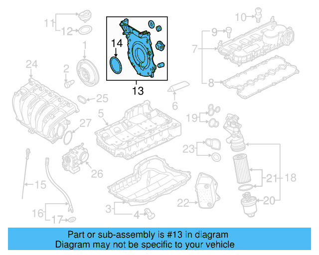 Front Cover 07K-109-210-G - View 9