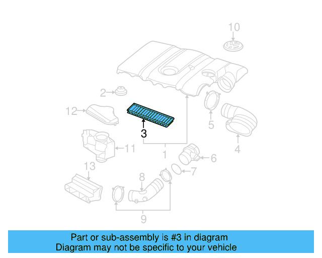 Air Filter 07K-129-620 - View 12