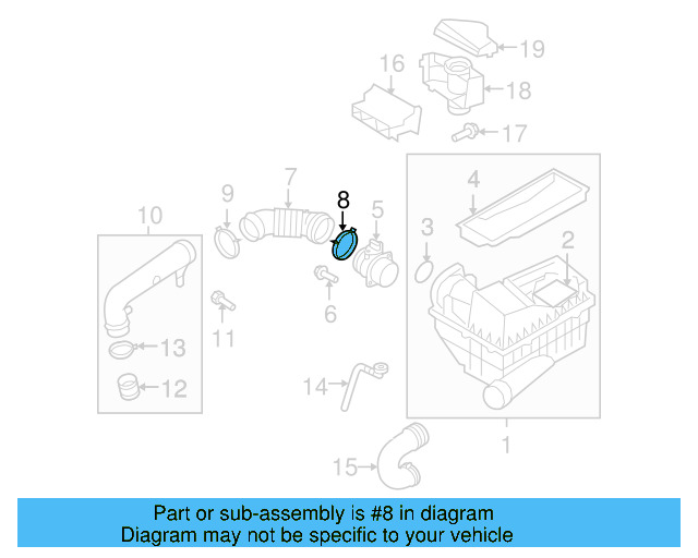 Connector Pipe 07K-129-684-B - View 11
