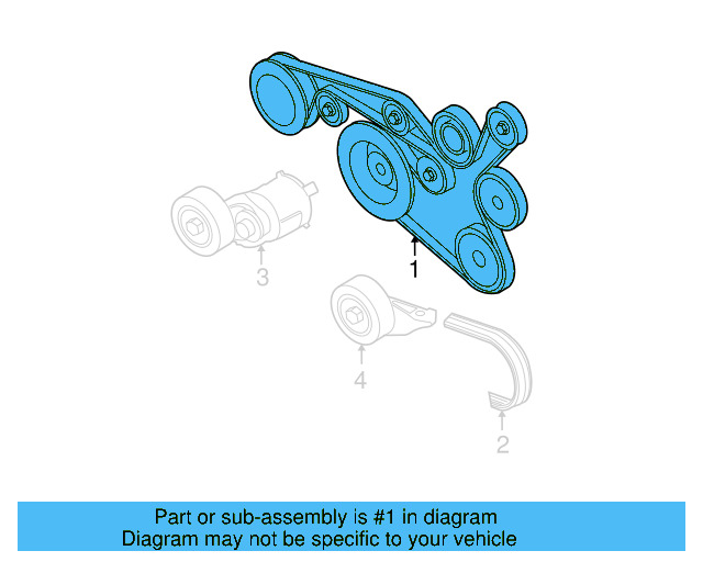 Serpentine Belt 07K-145-933-F - View 12