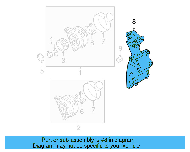 Mount Bracket 07K-903-141-C - View 14
