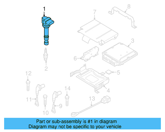 Ignition Coil 07K-905-715-G - View 6