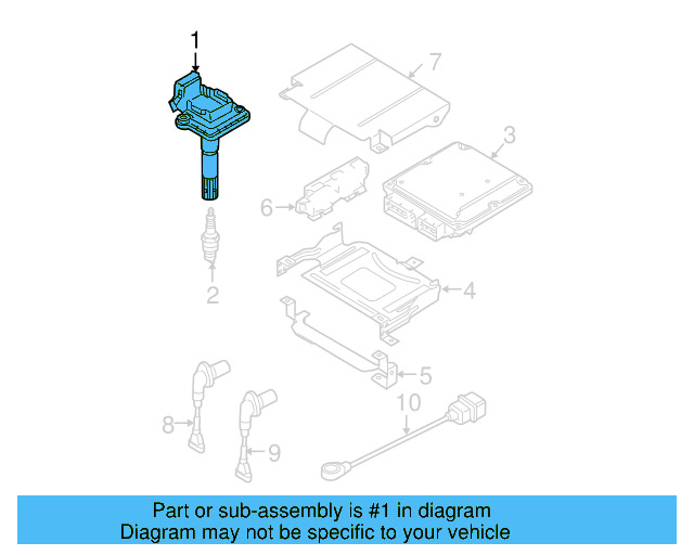Ignition Coil 07K-905-715-G - View 56