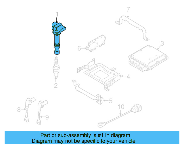 Ignition Coil 07K-905-715-G - View 42