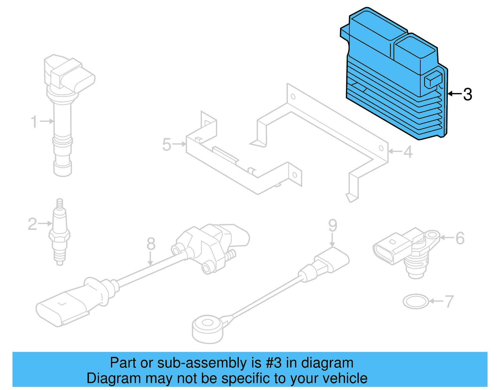ECM 07K-906-055-AL - View 2