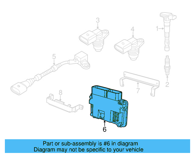 Ignition Knock (Detonation) Sensor 07K-905-377-E - View 29