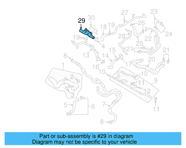 Thermostat Housing 07Z-121-111 - View 2