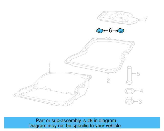 Transmission Oil Pan Magnet 09D-321-368 - View 18