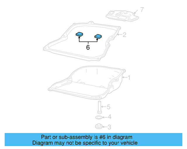 Transmission Oil Pan Magnet 09D-321-368 - View 71