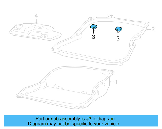 Transmission Oil Pan Magnet 09D-321-368 - View 21