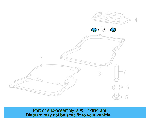 Transmission Oil Pan Magnet 09D-321-368 - View 23