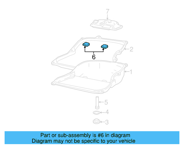 Transmission Oil Pan Magnet 09D-321-368 - View 67