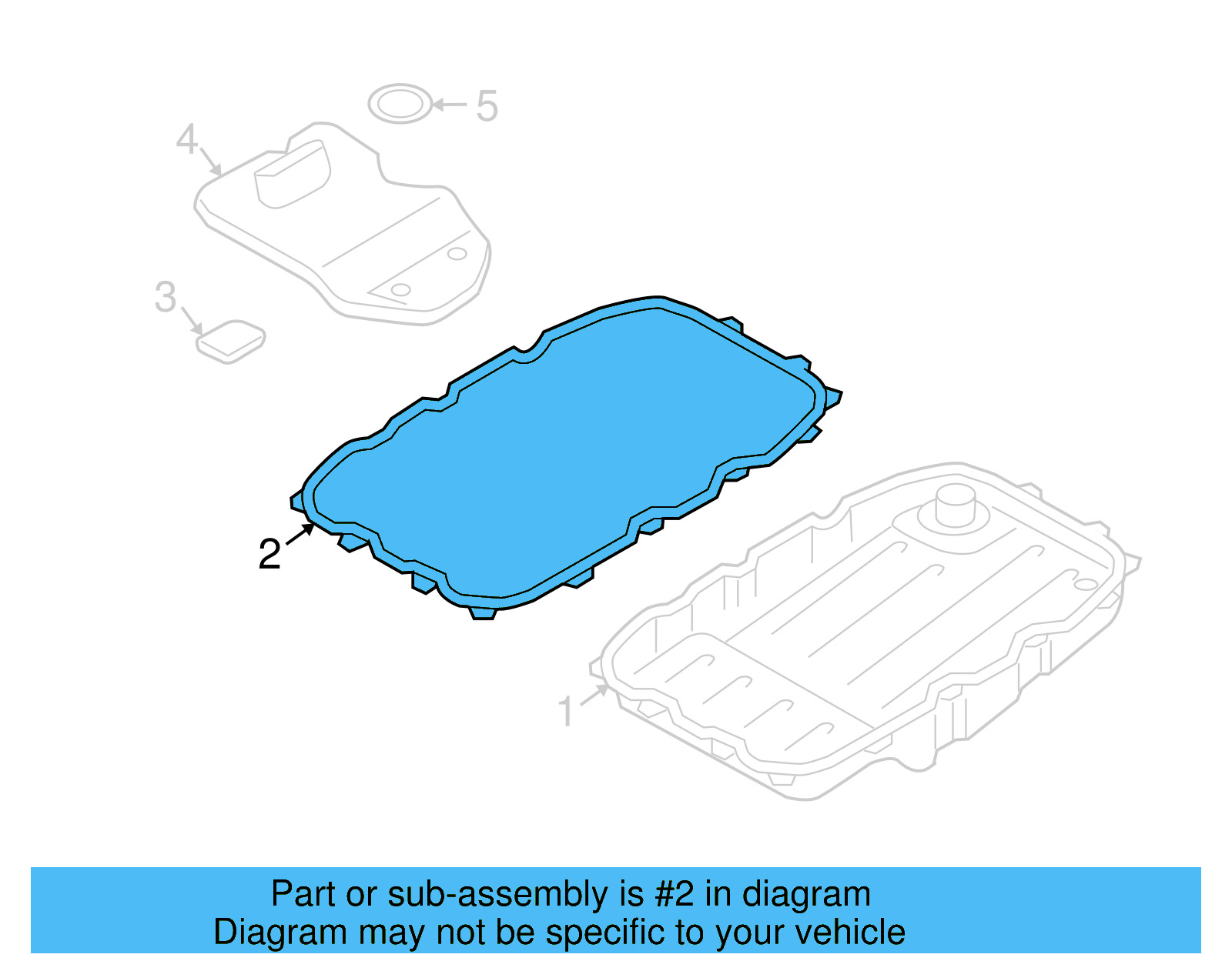 Pan Gasket 09D-321-371 - View 12