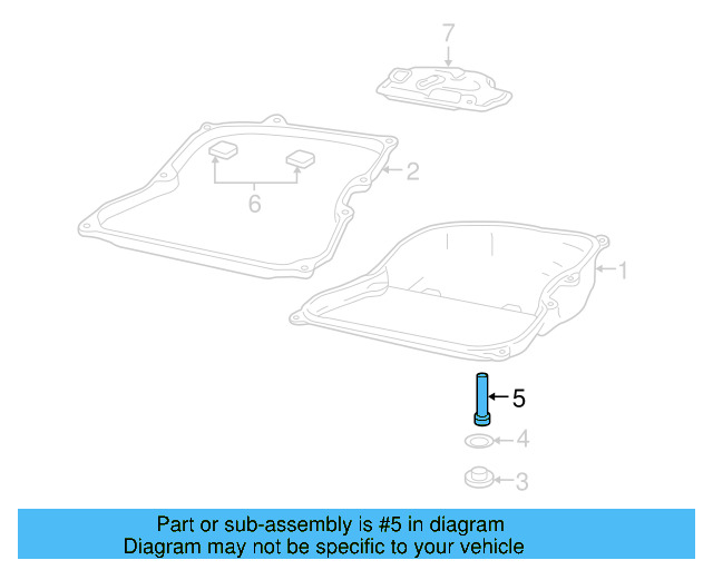 Drain Plug Pipe 09G-321-363-D - View 6