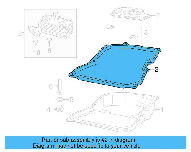 Pan Gasket 09G-321-370 - View 10
