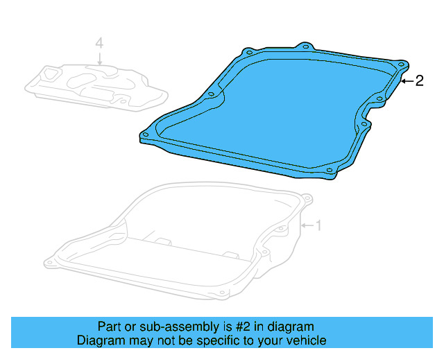 Pan Gasket 09G-321-370 - View 12