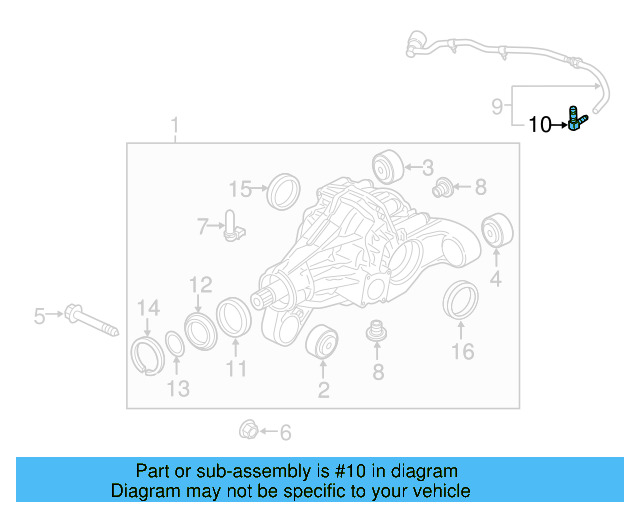 Stabilizer Link Nut N-104-029-04 - View 14