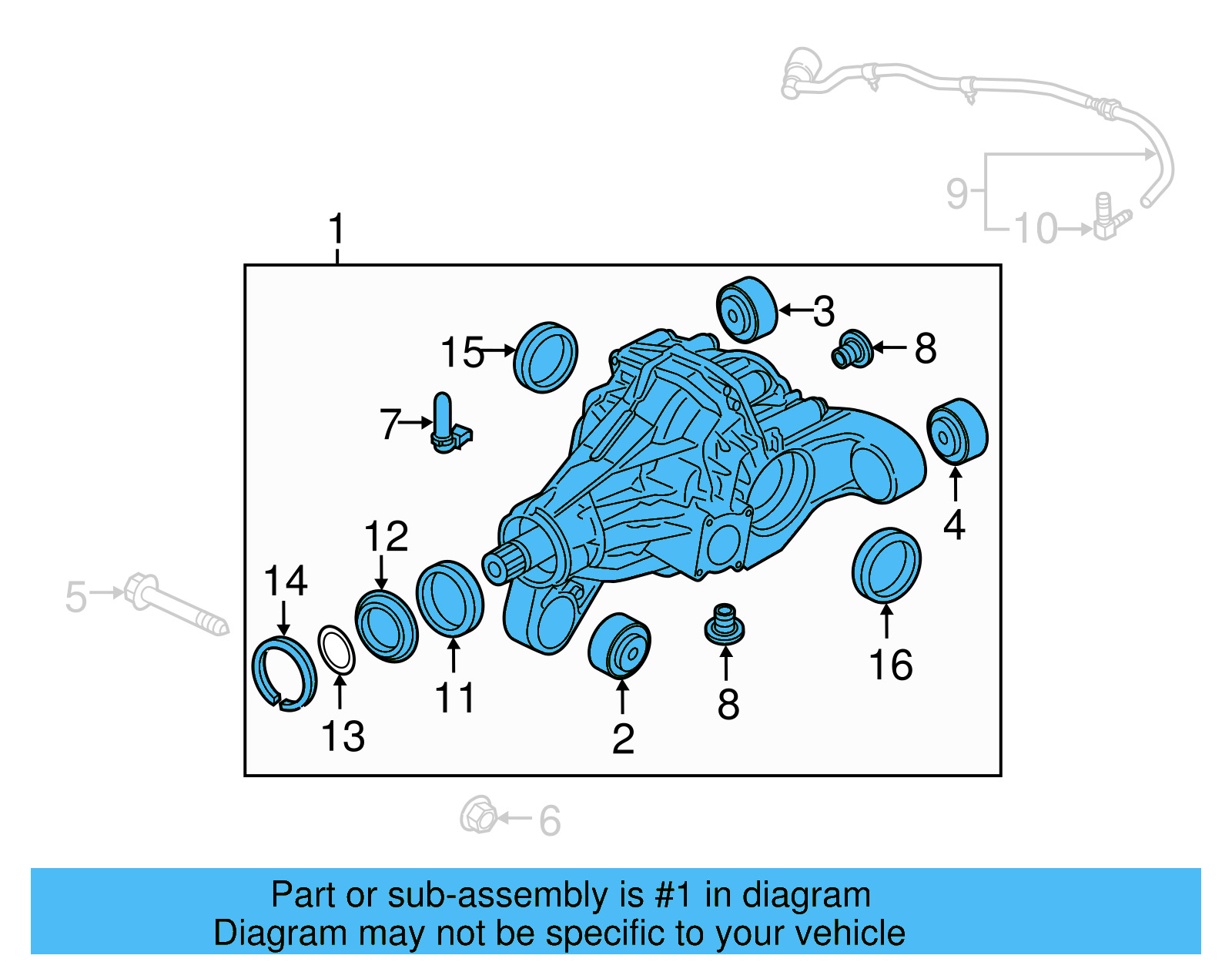 Differential Assembly 0BP-525-015-S - View 5