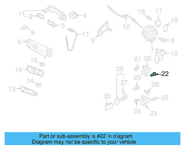Striker Screw N-910-174-01 - View 4