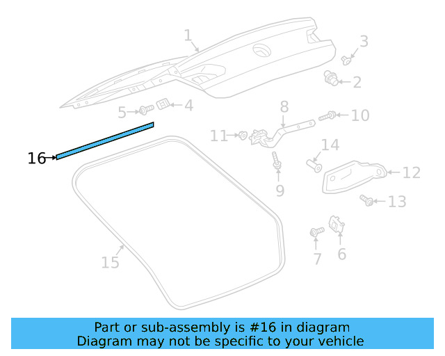 Upper Seal 3G8-827-669-A - View 3
