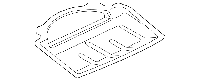 Spare Tire Panel 7P0-863-697-A - View 3