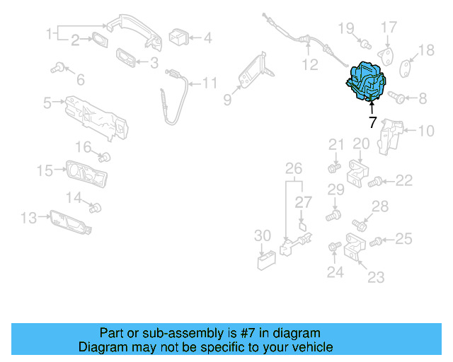 Lock 3C4-839-015-B - View 16