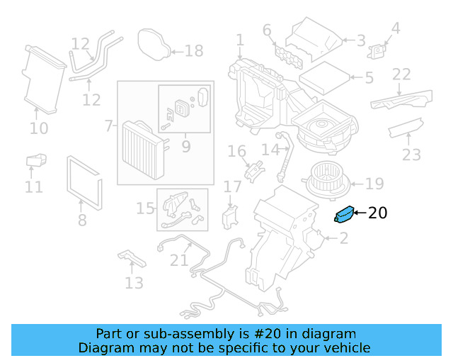 HVAC Blower Motor Control Module 5Q0-907-521-E - View 5