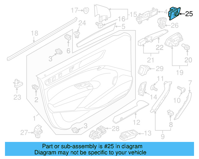Mirror Switch 561-959-565-B-XSH - View 5