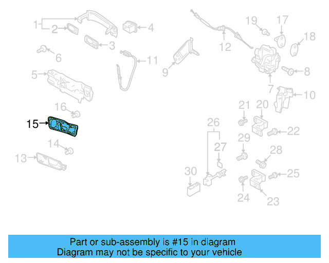 Cable 5N0-837-017-E - View 17