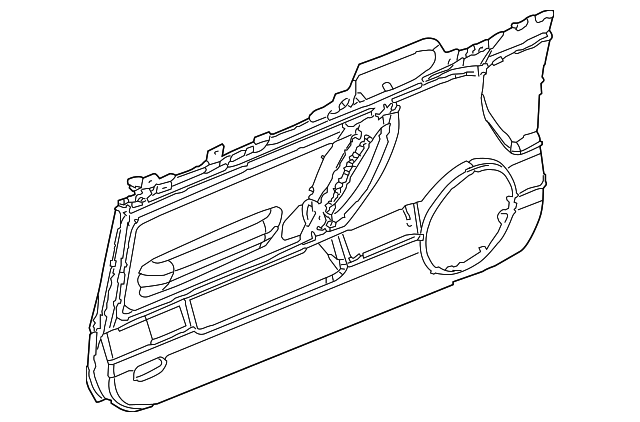 Door Trim Panel 1Y1-868-107-A-TBF - View 4