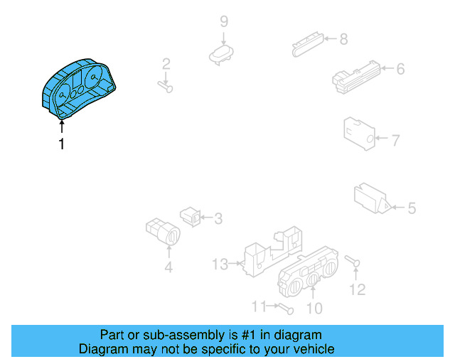 Instrument Cluster 5N0920982EX