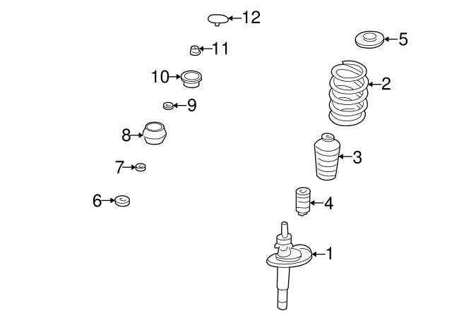 Spring Seat 1J0-412-341 - View 25