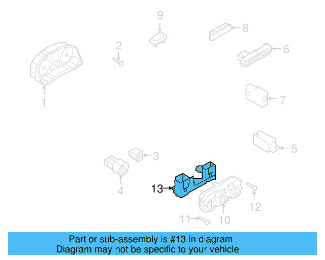 Mount Plate 5M1-819-045-A - View 2