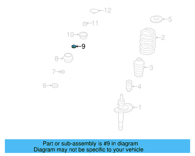Bushing 1H0-412-365-A - View 38