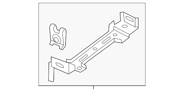 Center Bracket 3C0-863-525 - View 5