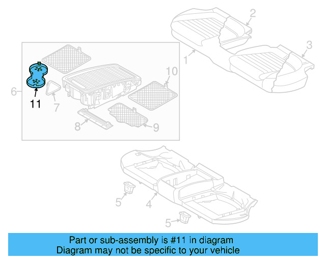 Storage Box Insert 3C0-863-416-9B9 - View 12