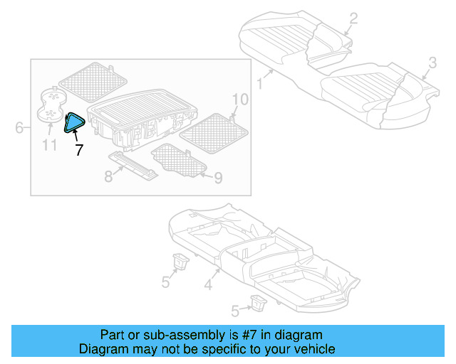 Storage Box Insert 3C0-863-416-9B9 - View 7