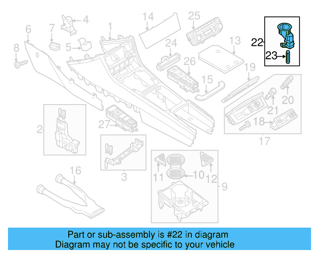 Dash Control Unit 5K0-907-044-HB-ZJU - View 5