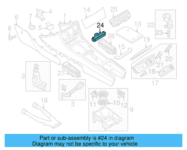 Air Bag Lamp 3C0-919-234-A - View 7