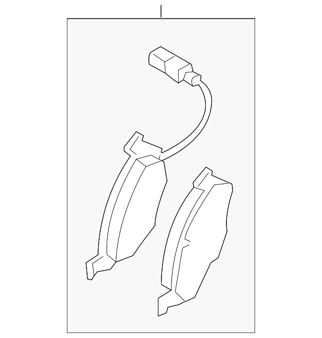 Brake Lining Front 3C0-698-151-K - View 6