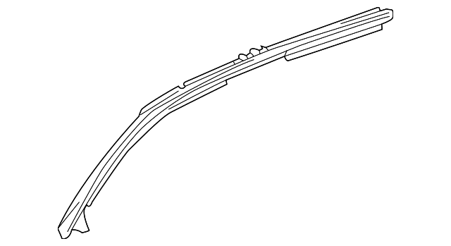 Roof Drip Molding 1K9-809-437 - View 4